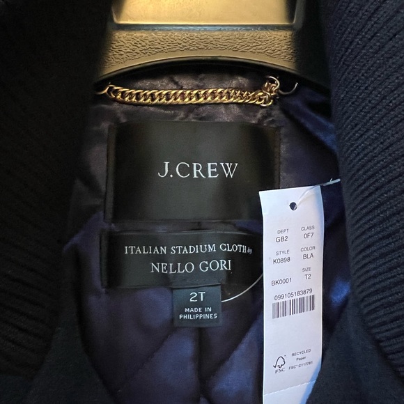 J Crew Wool Lodge Coat NWT Tall 2 - Picture 4 of 7